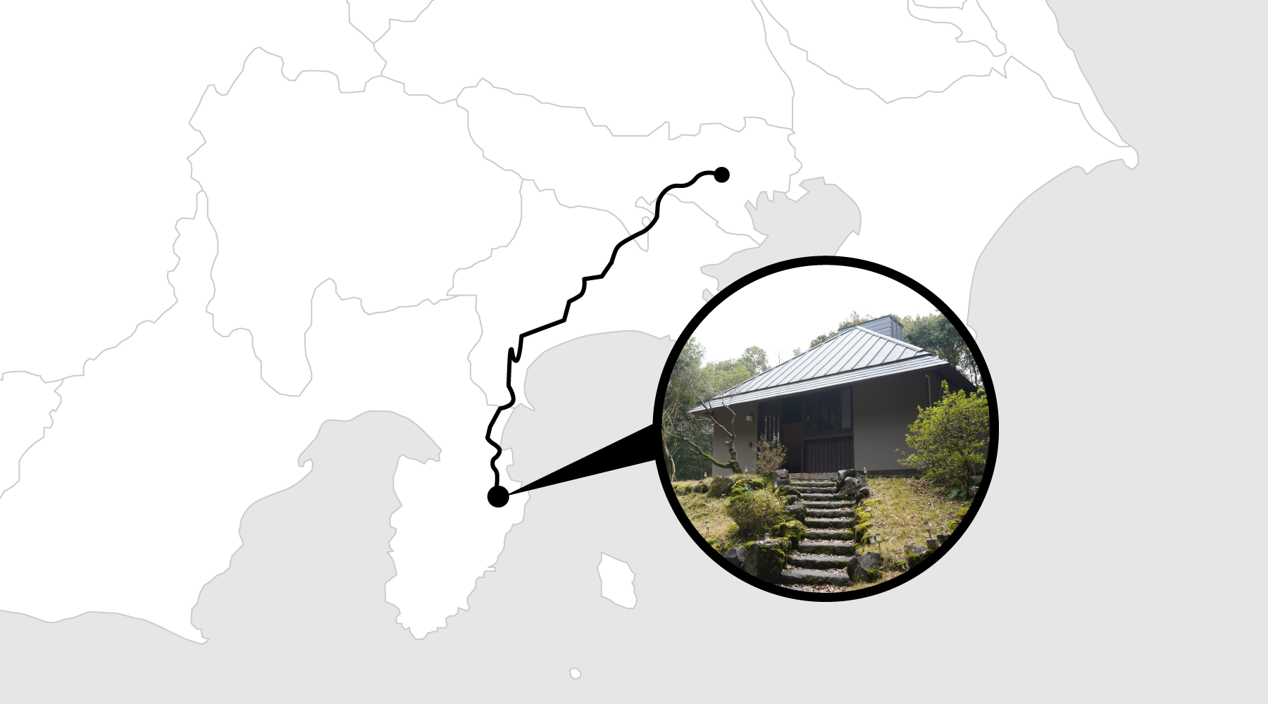 赤沢アクセス地図