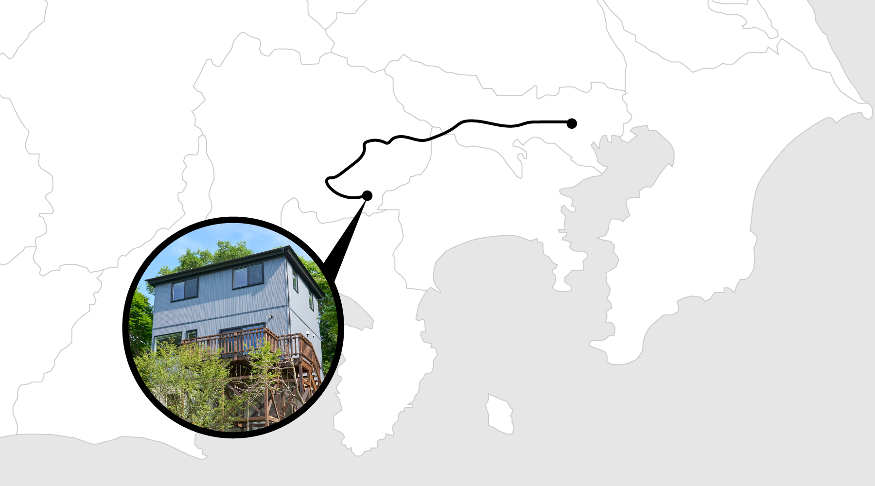 山中湖アクセス地図