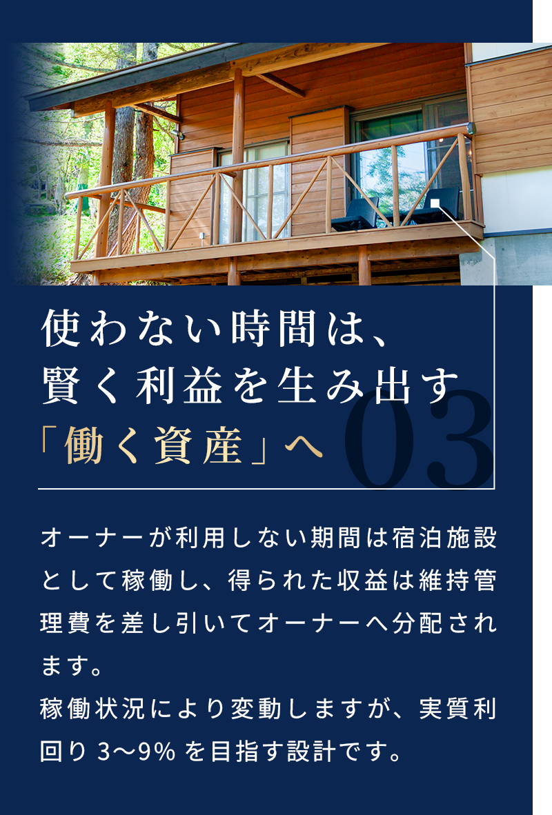使わない時間は、賢く利益を生み出す「働く資産」へ