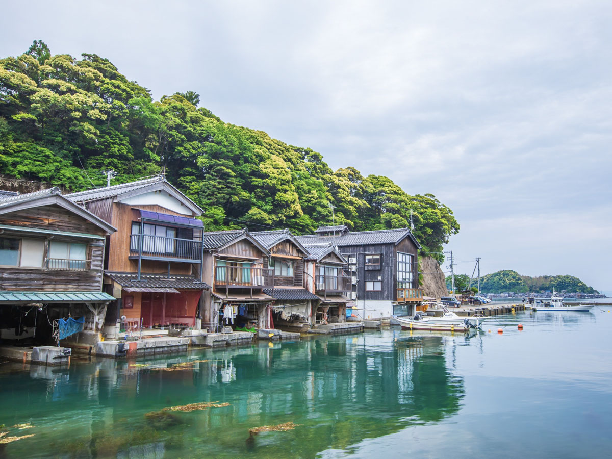 伊根の舟屋風景3