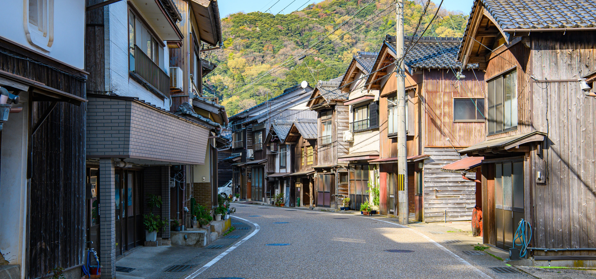 舟屋の町並み